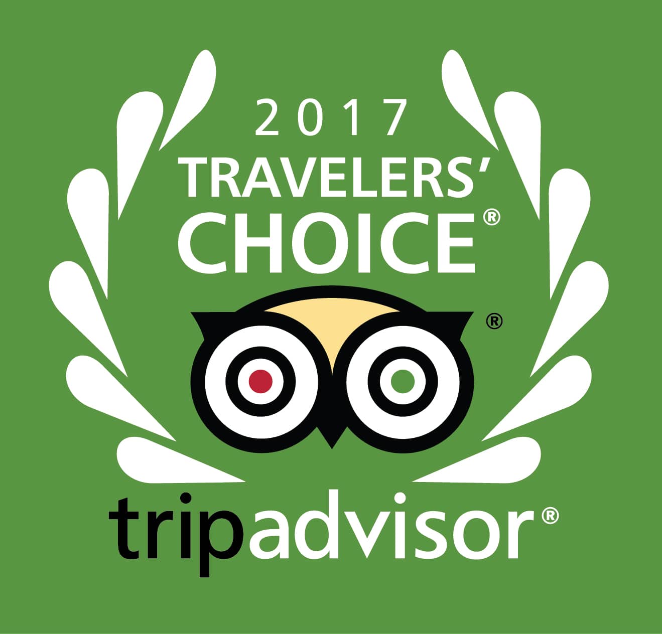 TripAdvisor 2017 Traveler's Choice Award #20 Best B&B in the U.S. 1