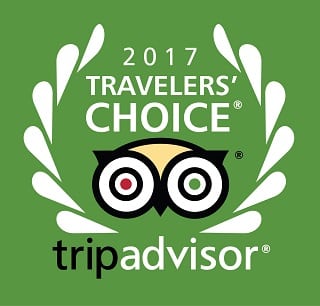 TripAdvisor 2017 Traveler's Choice Award #20 Best B&B in the U.S. 4