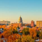 Madison City in the Fall